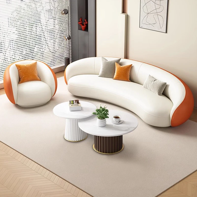 

Банкетные современные диваны для гостиной, дизайнерский минималистичный органайзер для всей семьи, театральный скандинавский диван, мебель