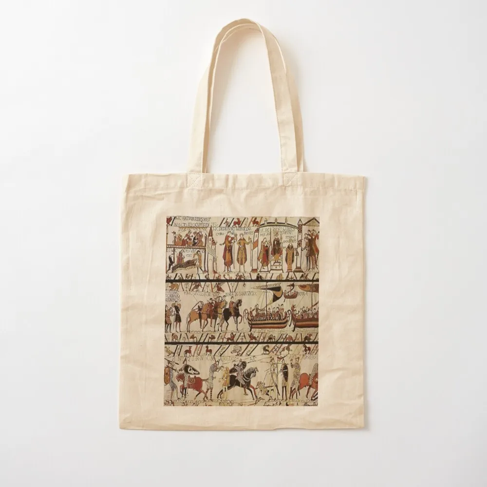 Tapisserie Bayeux-The Bayeux Tapestry Tote Bag Женская сумка ручная холщовая сумка-тоут на заказ