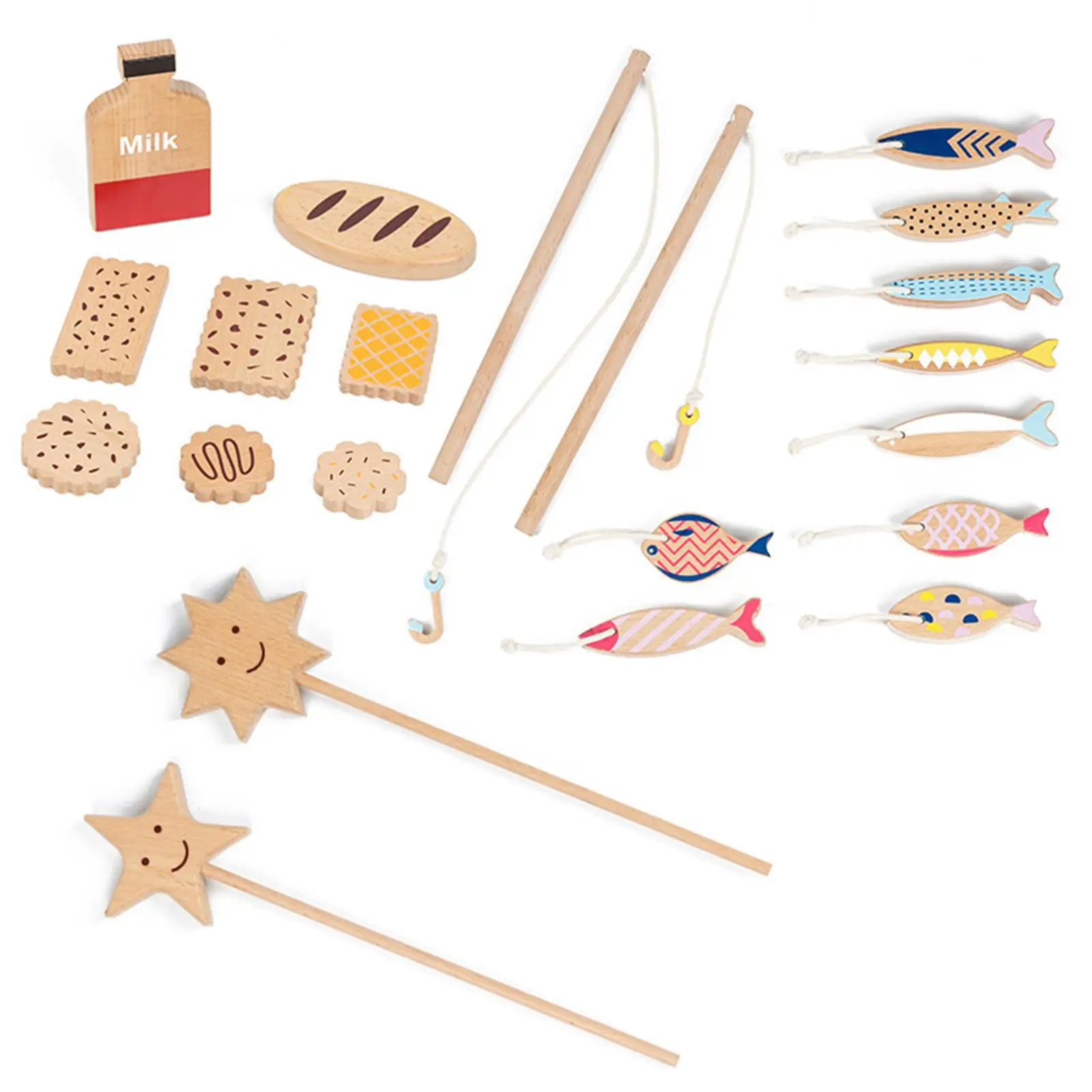 

Pretend Play Wooden Handicraft Toy Developmental Toy for Kids Birthday Gift
