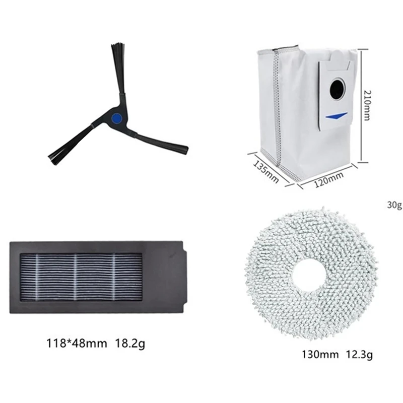 Запасные части для Ecovacs Debot X2 Omni Pro запчасти аксессуары основная боковая щетка Hepa