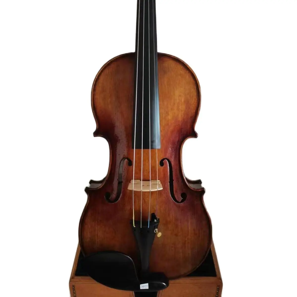 

Master 4/4 violin solid flamed maple back old spruce top nice sound K3077