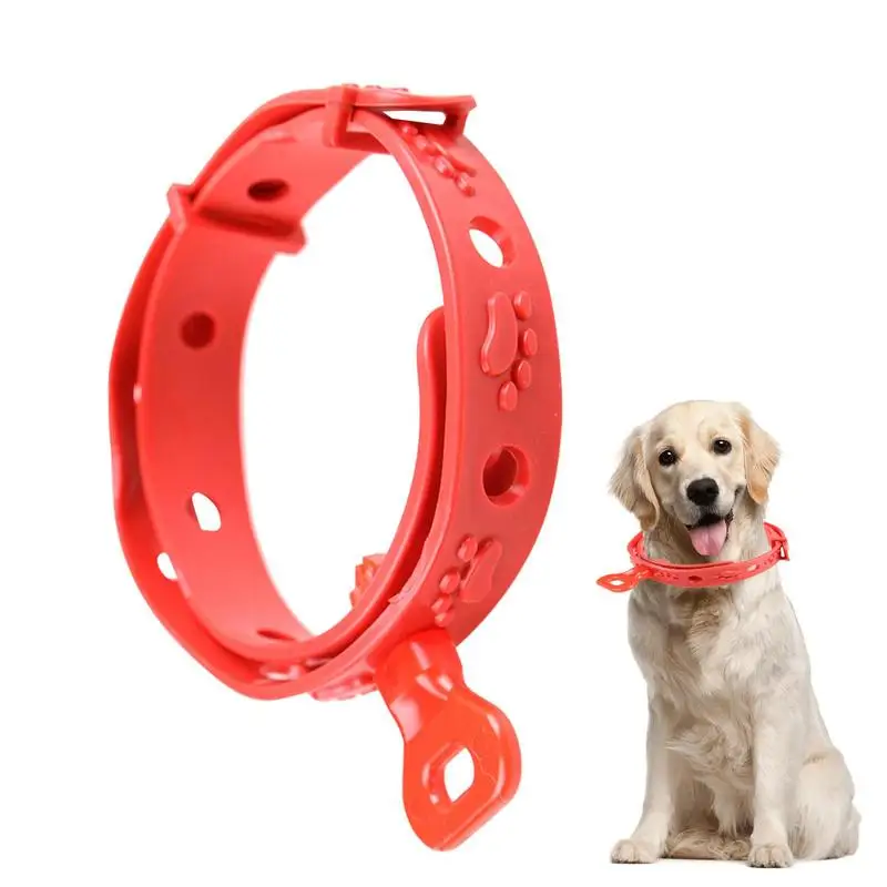 

Tick Collar For Dogs Kitten Tick Collars Adjustable Waterproof Puppies Tick Collar Lastly Protects From Biting Fits Both Pets