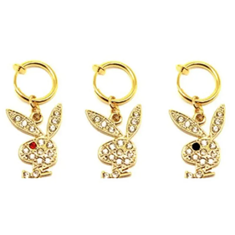 

1pc Cute Navel Piercing Ring Rabbit Belly Button Ring Bunny Belly Button Piercing Ring Rabbit Jewelry Cartoon Umbilical Pircing