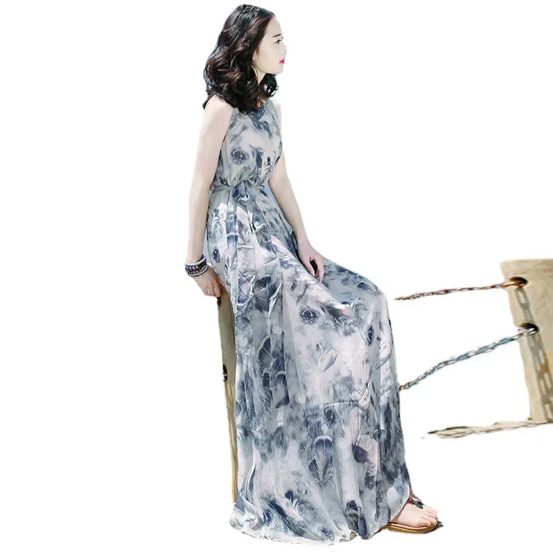 Новое темпераментное женское пляжное платье высококачественный жилет с тушью