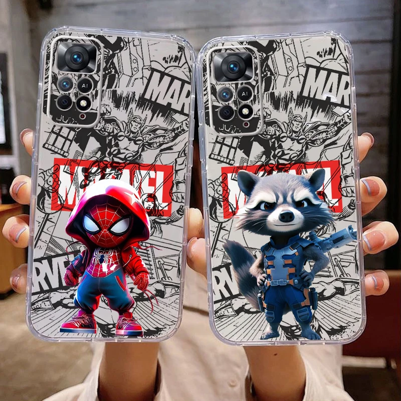 Чехол для Xiaomi Redmi Note 12 11 11S 11T 10 10S 10T 9 8T 8 Pro Plus