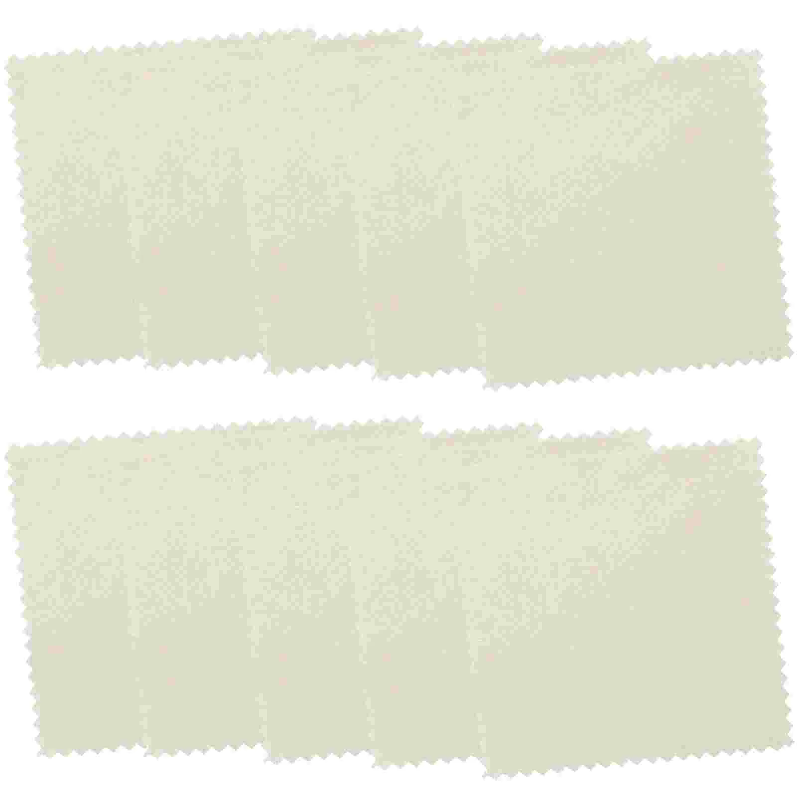 

50 Pcs Microfiber Cleaning Cloth Cars Platinum Cleaning Cloth Jewelry Cloth Jewelry Cleaner Cloth Anti Tarnish Cloth