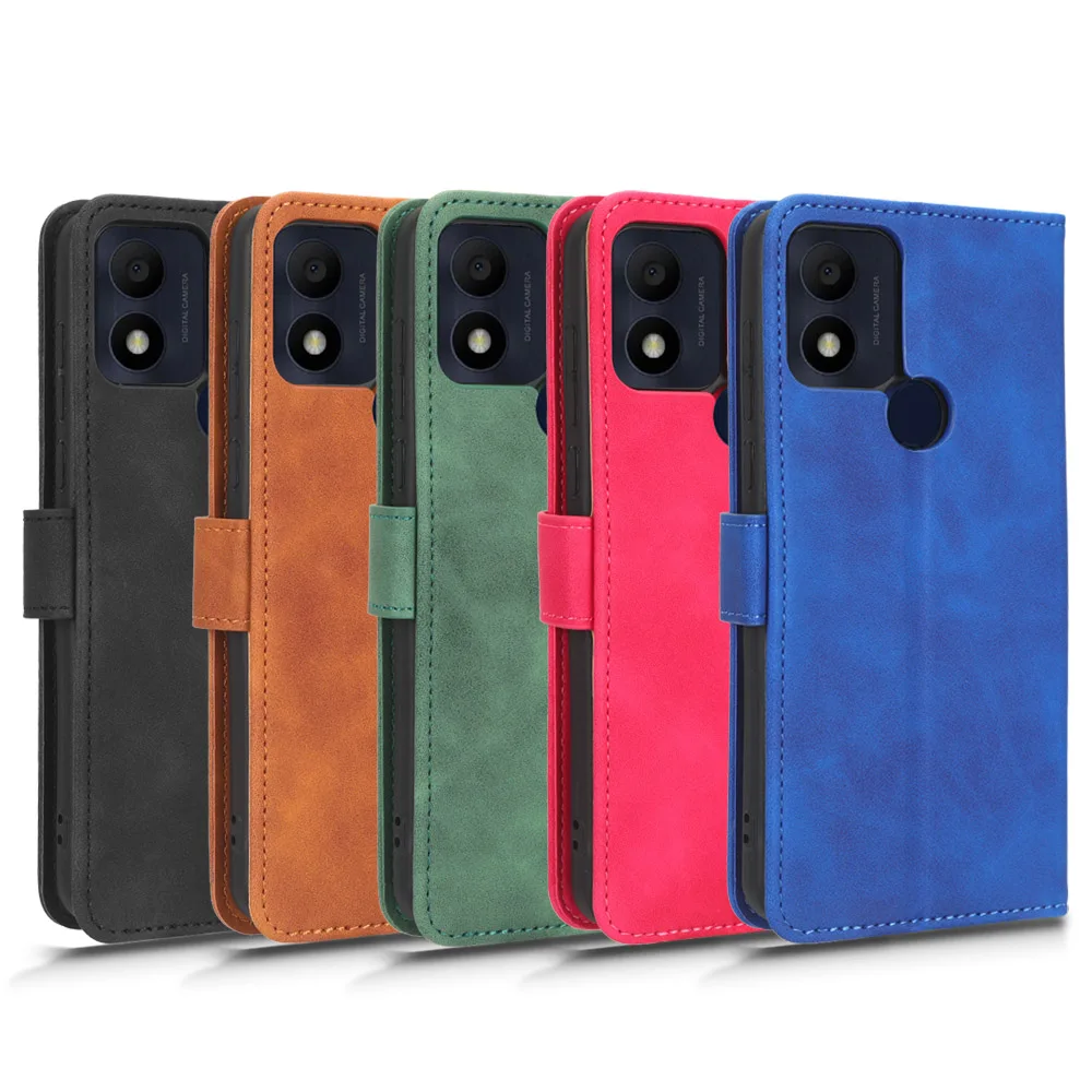 

Кожаный чехол-книжка с магнитной застежкой для TCL 305i 5164D, TCL 305i 305 i TCL305i