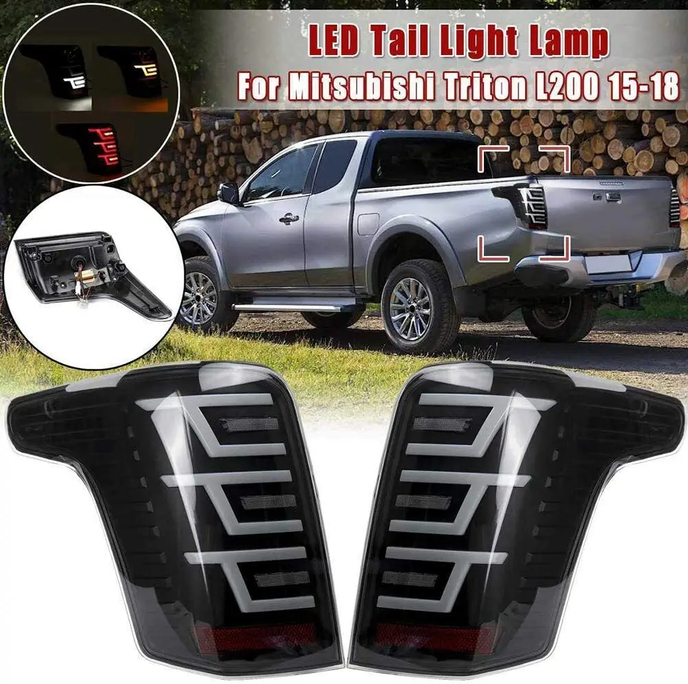 Светодиодные задние фонари для Mitsubishi Triton L200 2015-2018