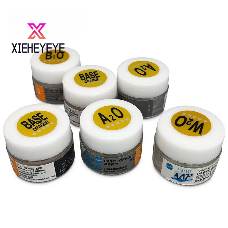 Фото Винтажная паста Halo MP Shofu, непрозрачная, 5 г, для фарфора PFM Dental Metalbond №1