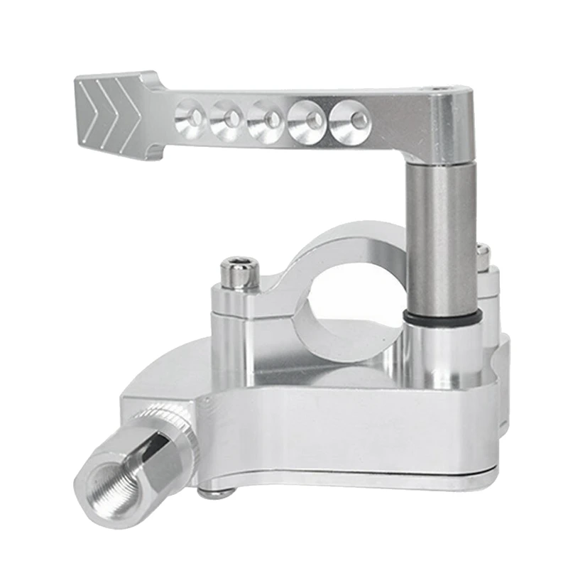 

Серебристый 7/8 дюймов 22 мм дроссельная заслонка в сборе для Yamaha Banshee Raptor YFZ Honda Kawasaki Polaris внедорожный велосипед ATV Quad