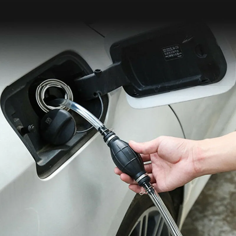 

Universal Fuel Gas Petrol Transfer Tool Car Oil Transfer Hand Siphon Pump Portable Hand Fuel Pump Durable Car Accessories