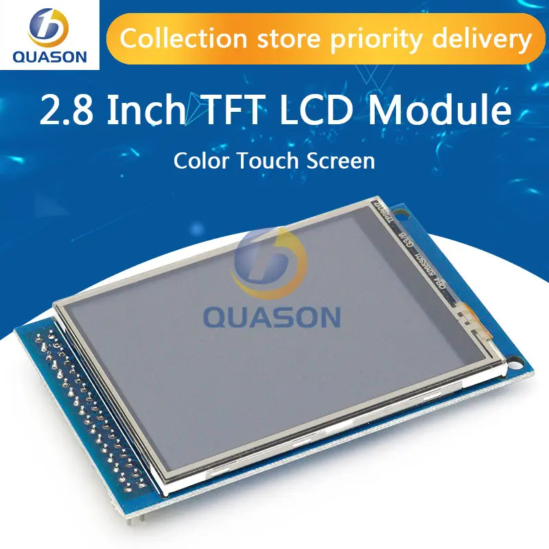 2.8 Inch TFT Touch LCD Screen Display Module Drive ILI9341 Resolution 320*240 DIY Kit For Arduino