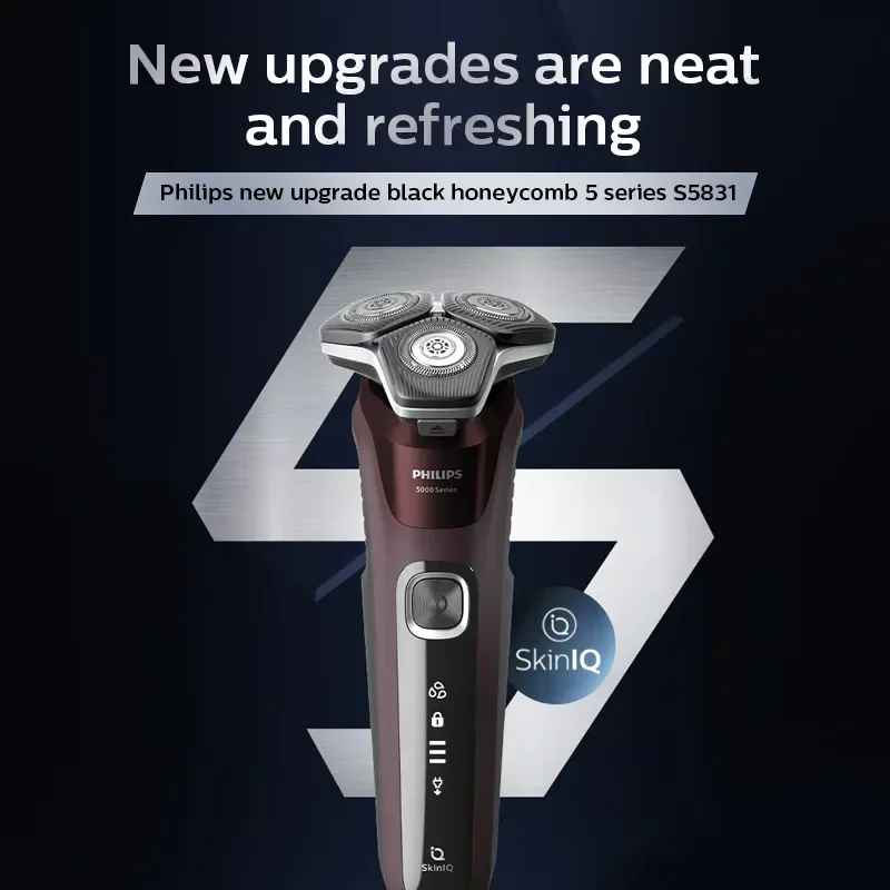 PHILIPS S5831 Электробритва для мужчин Роскошные электробритвы сухого и влажного