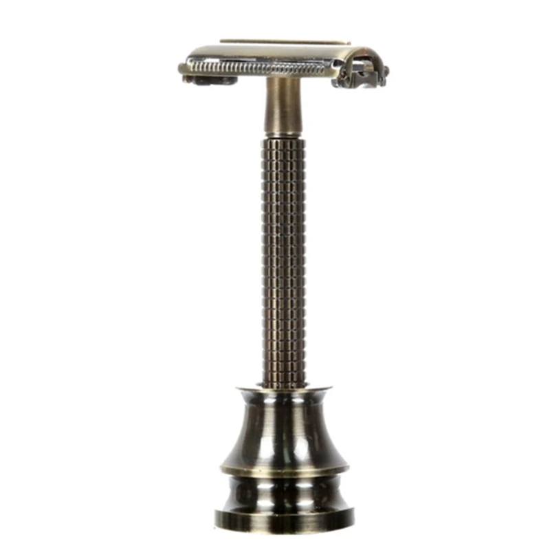 

Adjustable Double Edge Safety Razor Classic Travel Manual Shaving Razor for Mens Wet Shaving