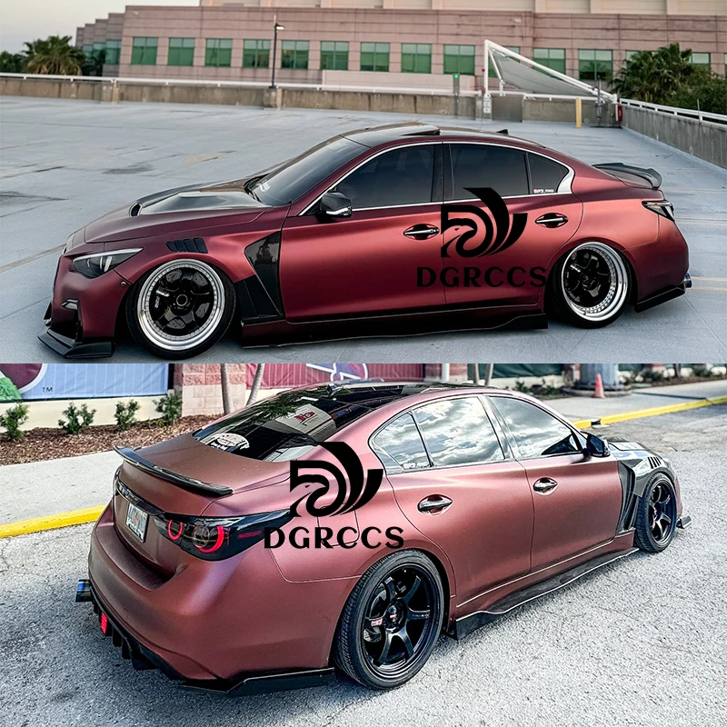 Для Infiniti Q50 Q50S Q50L PSM стиль задний спойлер из углеродного волокна крыло багажника 2013-2023 углеродное волокно (art.: 3920cfbbd40d9) - 3920cfbbd40d9