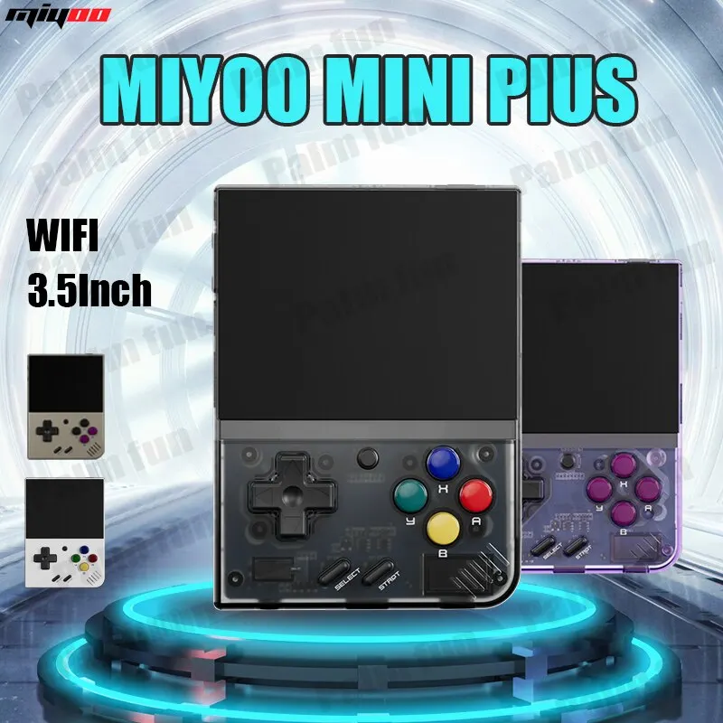 MIYOO Mini Plus портативная Ретро портативная игровая консоль V2 мини IPS экран Классическая видео игровая консоль Linux система детский подарок MIYOO Mini Plus портативная Ретро портативная игровая консоль V2 мини IPS экран Классическая видео игровая консоль Linux система детский подарок