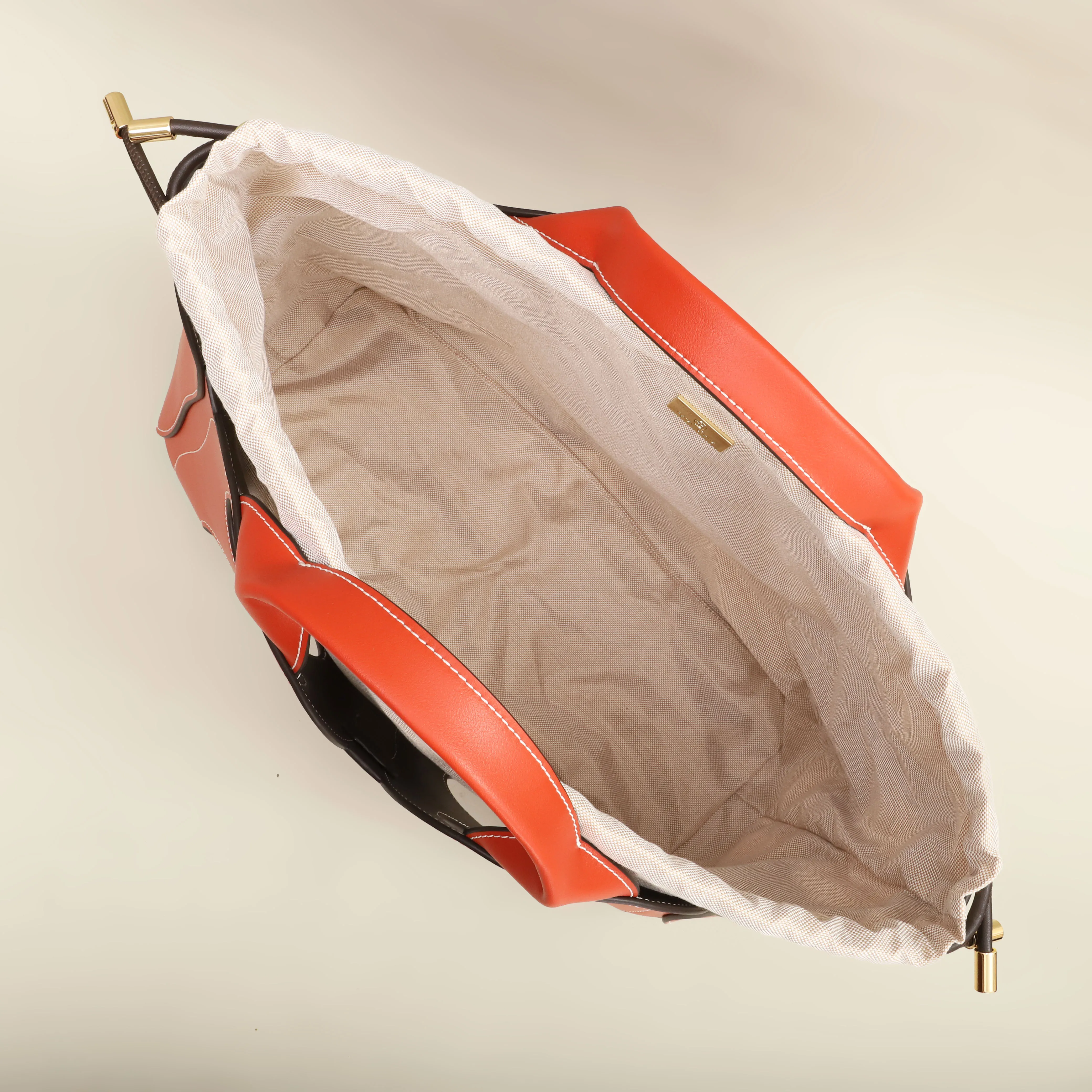 PATSY PG GARIS Легкая роскошная женская сумка-корзина на шнурке большая вместительная