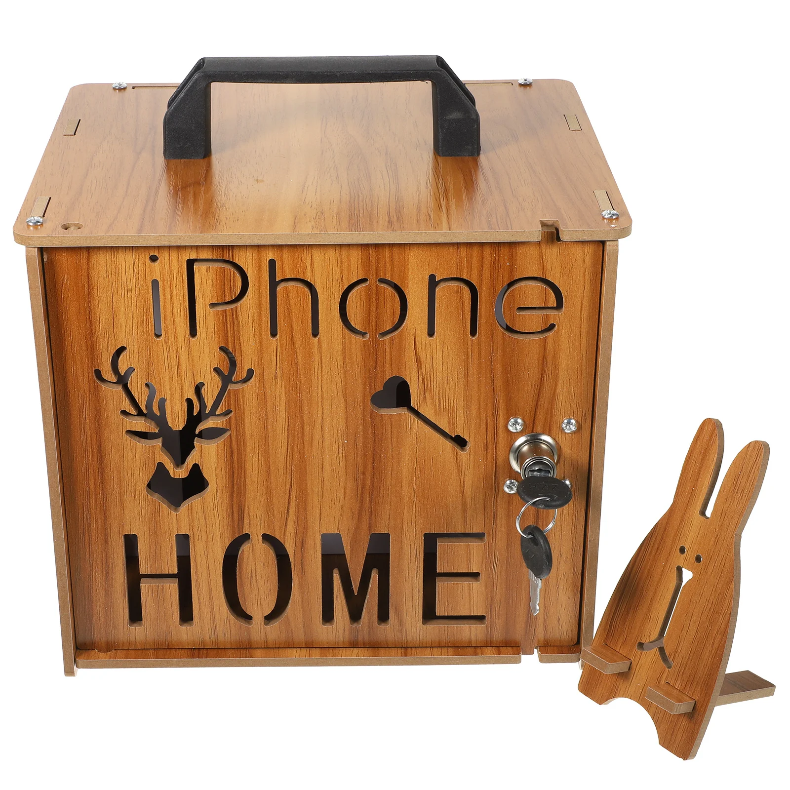 

Mobile Phone Holder Storage Case Multi-slot Phone Organizer Locker Phone Jail
