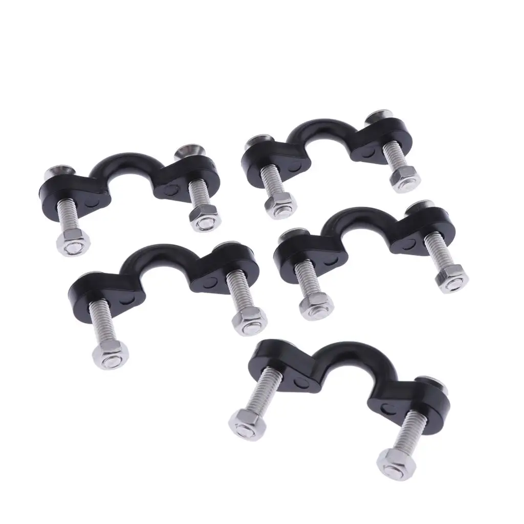 

5 шт. коврик для байдарки Eyes Bungee Fishing фиксатор типа C пряжки и винты