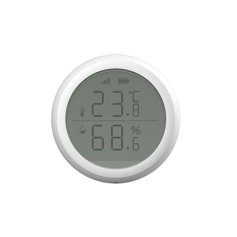 

Glomarket Tuya Zigbee Wireless Smart Temperature Humidity Sensor Indoor Real Time Hygrometer Thermometer With LCD Display