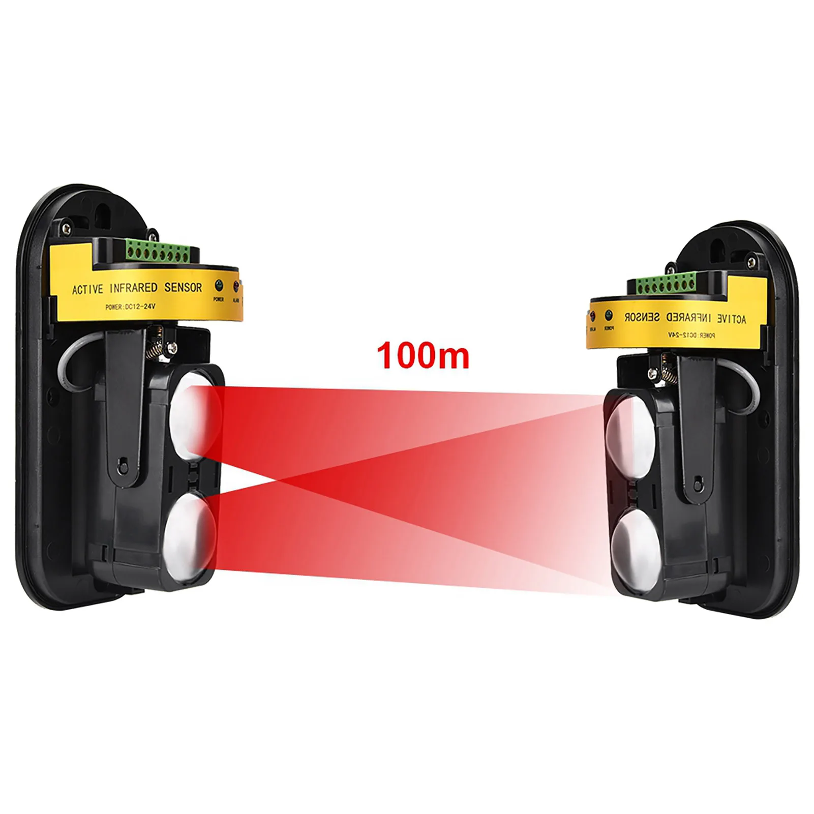 Невидимый луч-барьер активное обнаружение цифровой импульсный инфракрасный