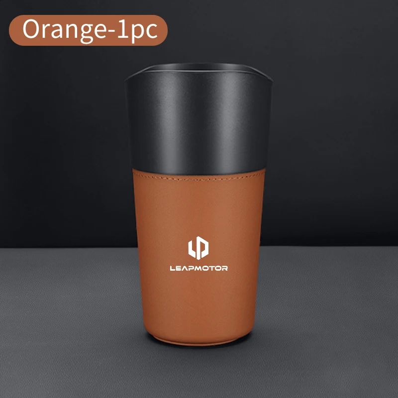 

Автомобильная мусорная корзина, мини кожаная чашка, органайзер для раковины Leapmotor T03 S01 C11 C01 C10 Leap Motor, многофункциональная коробка для хранения