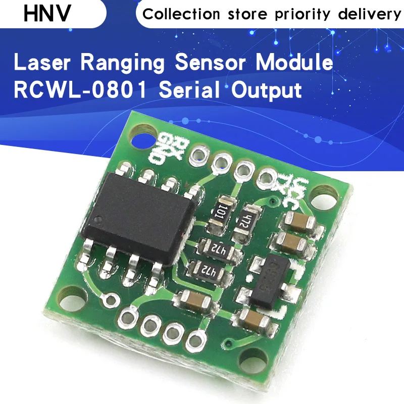 

RCWL-0801 ranging module VL53L0X laser ranging sensor serial port output distance value