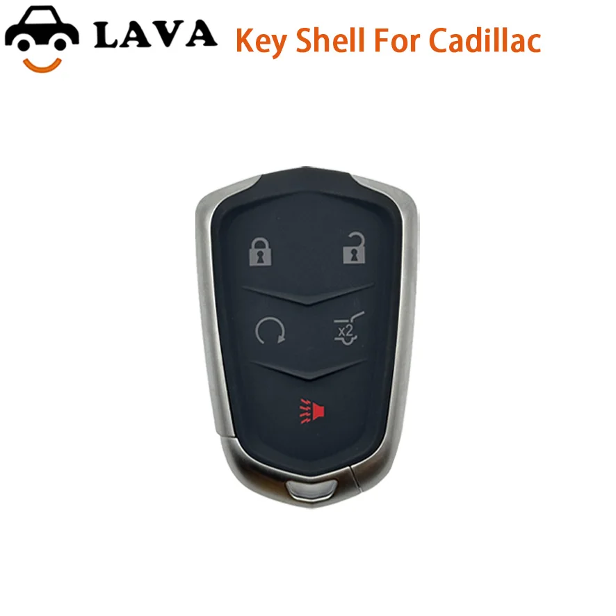 

LAVA Smart Remote Car Key Shell 3/4/5/6 Buttons для Cadillac SRX CTS ATS XTS Escalade ESV Чехол без ключа Замена FOB