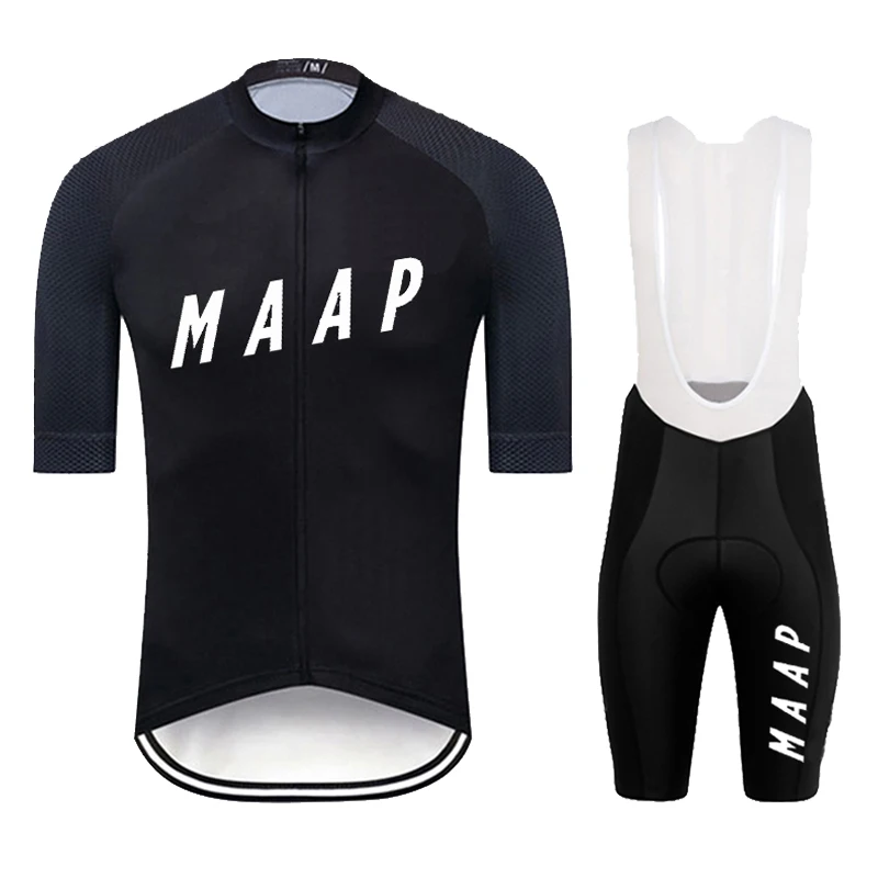 

2022 New MAAP Cycling Jersey Set Pro Team Summer Bike Clothing MTB Bicycle Breathable Clothes Maillot Ropa Ciclismo Men Uniform