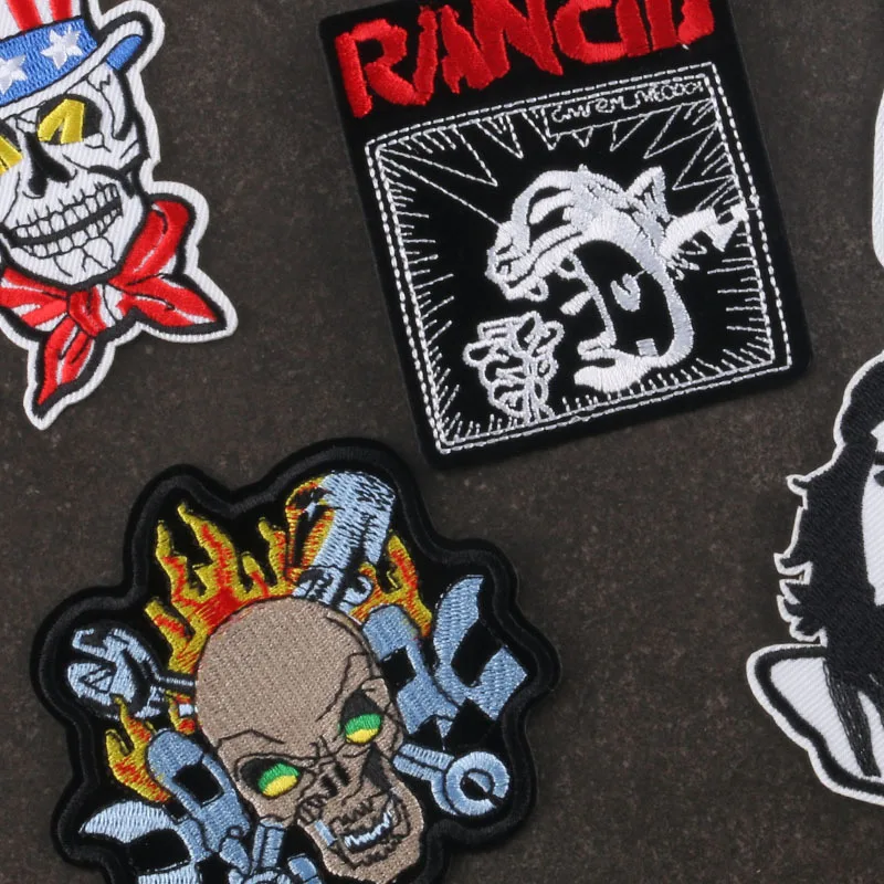 Фигурка чева Гевары с кубинским флагом термоклейкая нашивка черепом в США