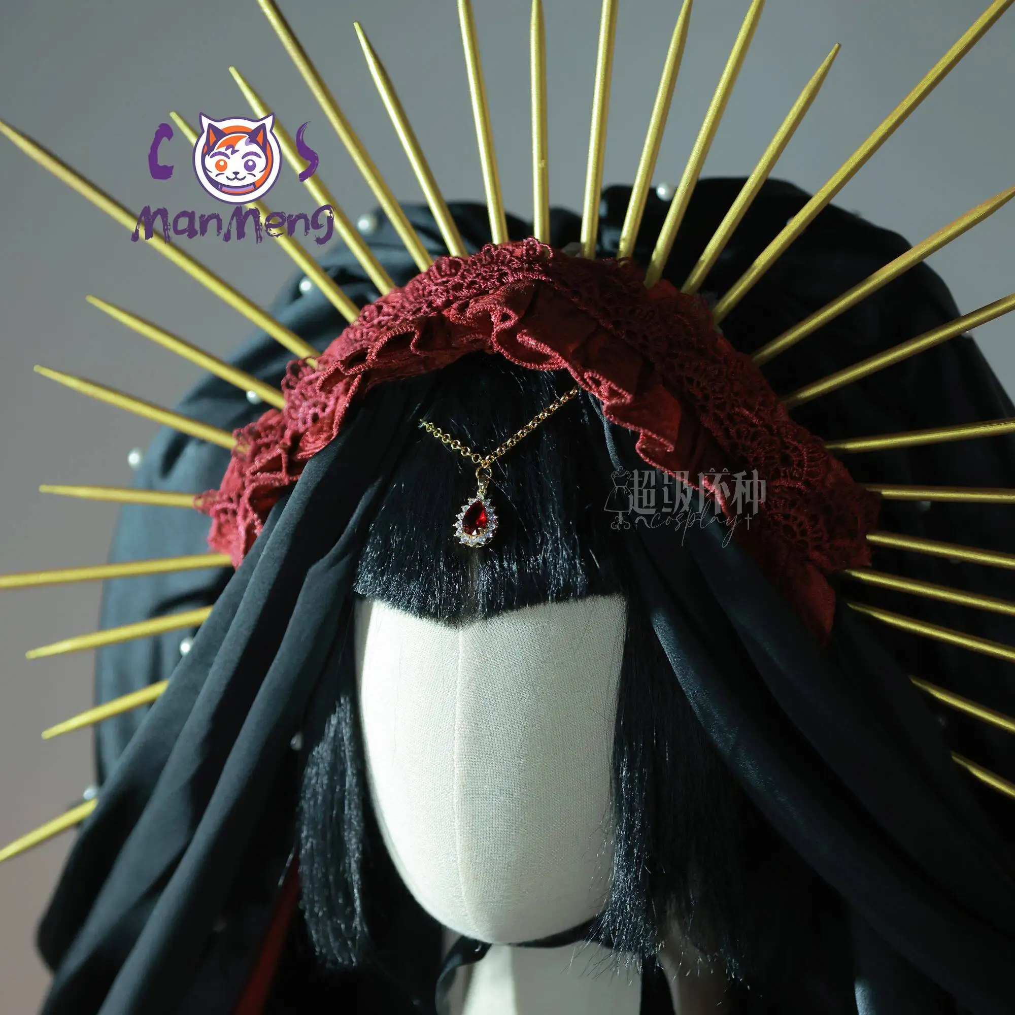 Фото Костюм для косплея по аниме Danganronpa от Celestia Ludenberg и Yasuhiro Taeko: роскошное готическое платье для 10-летия Spring Festival Gala №5