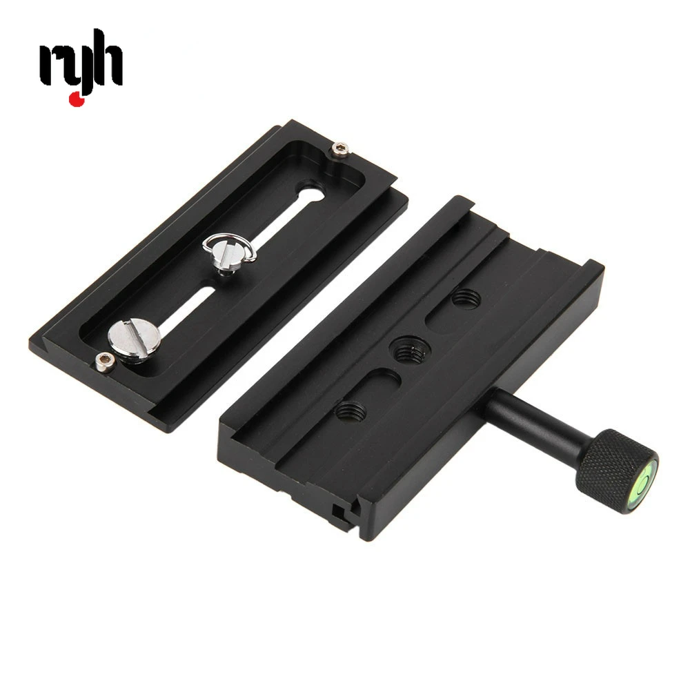 

120*50 мм зажим-адаптер для штатива цифровой зеркальной камеры быстросъемная пластина винтовой адаптер с пузырьковым уровнем K120