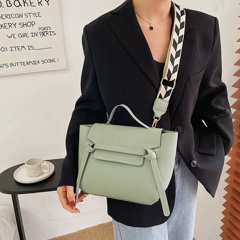 2022 New DIY Handmade Backpack Fish Mouth Design Handbag Bag Accessories With Shoulder Bags Strap Leather Women Handbag