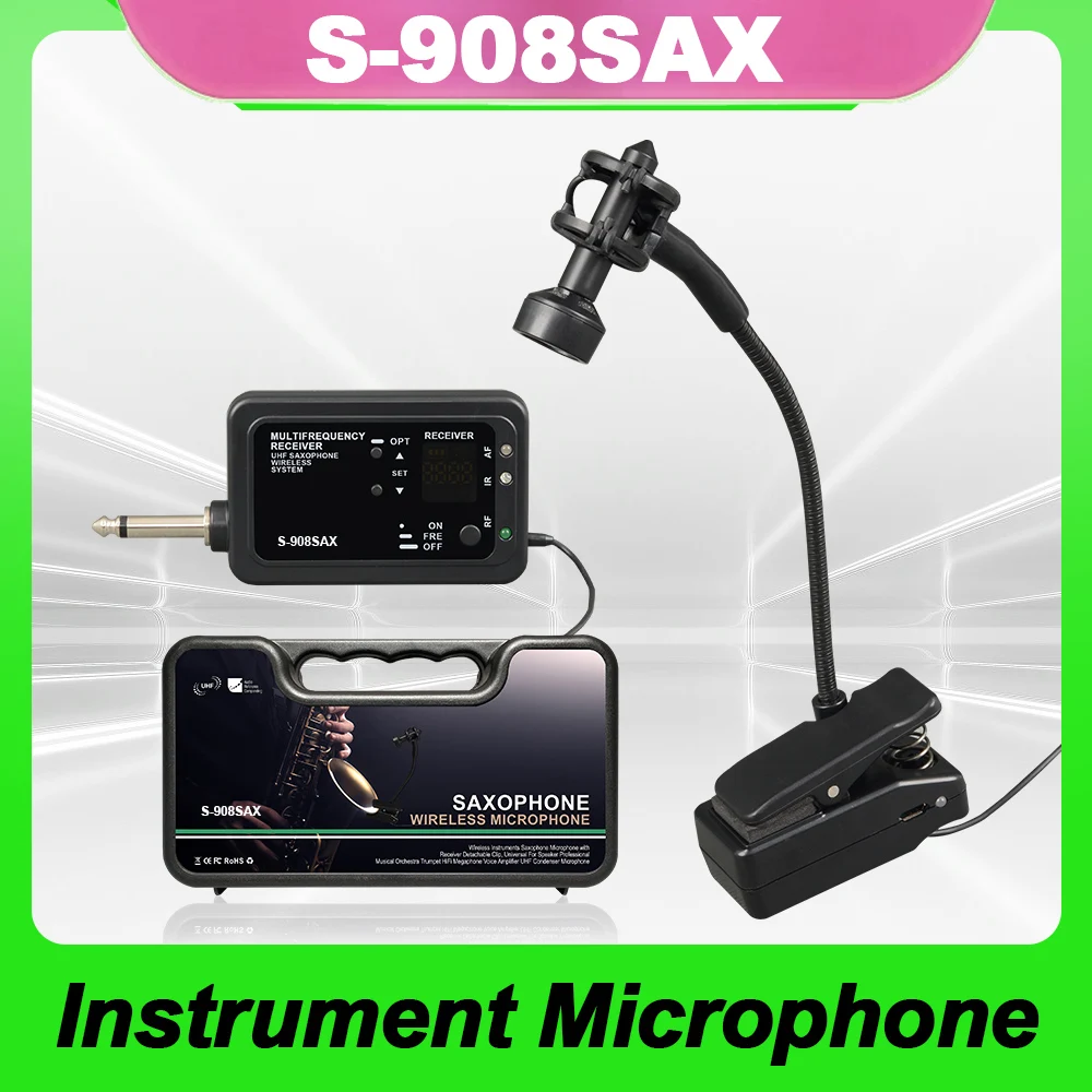 Беспроводной микрофон для саксофона