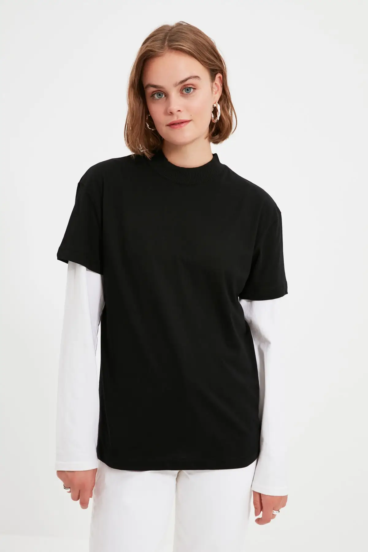 

Trendyol knitted T-Shirt TCTAW22RT0005
