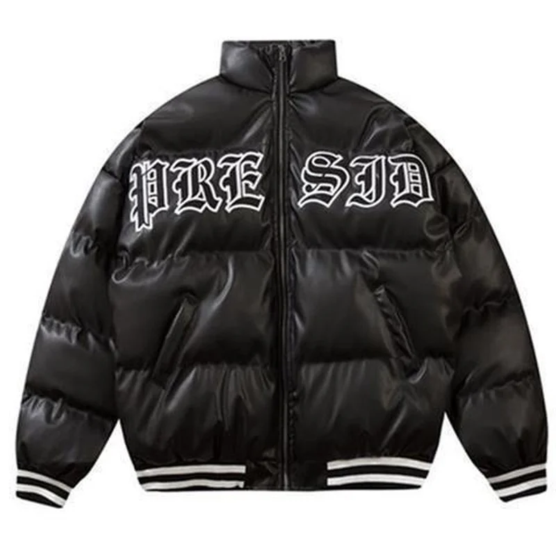 Winter New Thick Warm Bread Coat Cotton Coat for Men and Women Loose Baseball Uniform Trend Jacket  Winter Coat