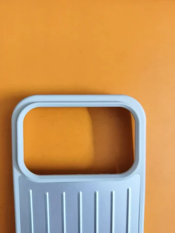 Подходит для iPhone 17, 16, 15 Pro/или Max, алюминиевый амортизирующий бампер, деловой чехол для телефона с гофрированными полосками