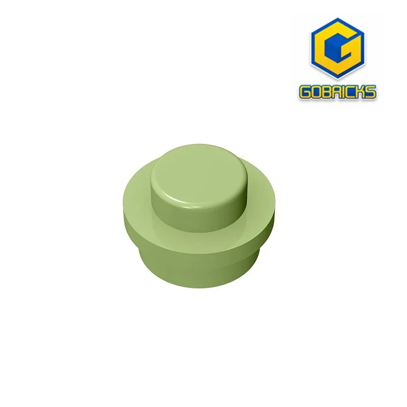 Gobricks GDS-615 PLATE 1X1 ROUND compatible with l