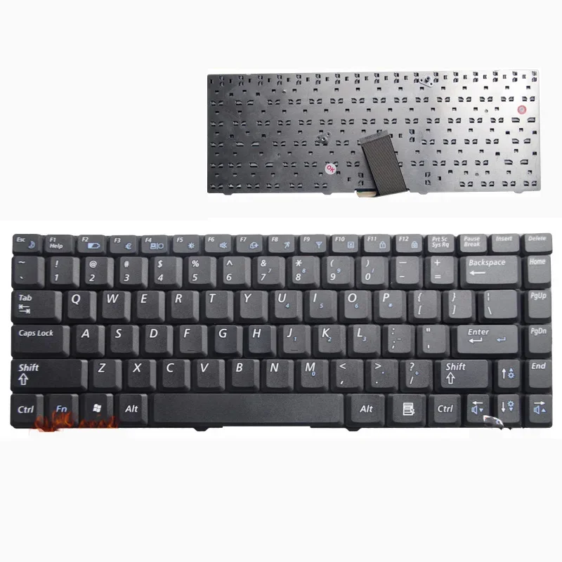 Новая клавиатура для Samsung R519 NP-R519 US черная