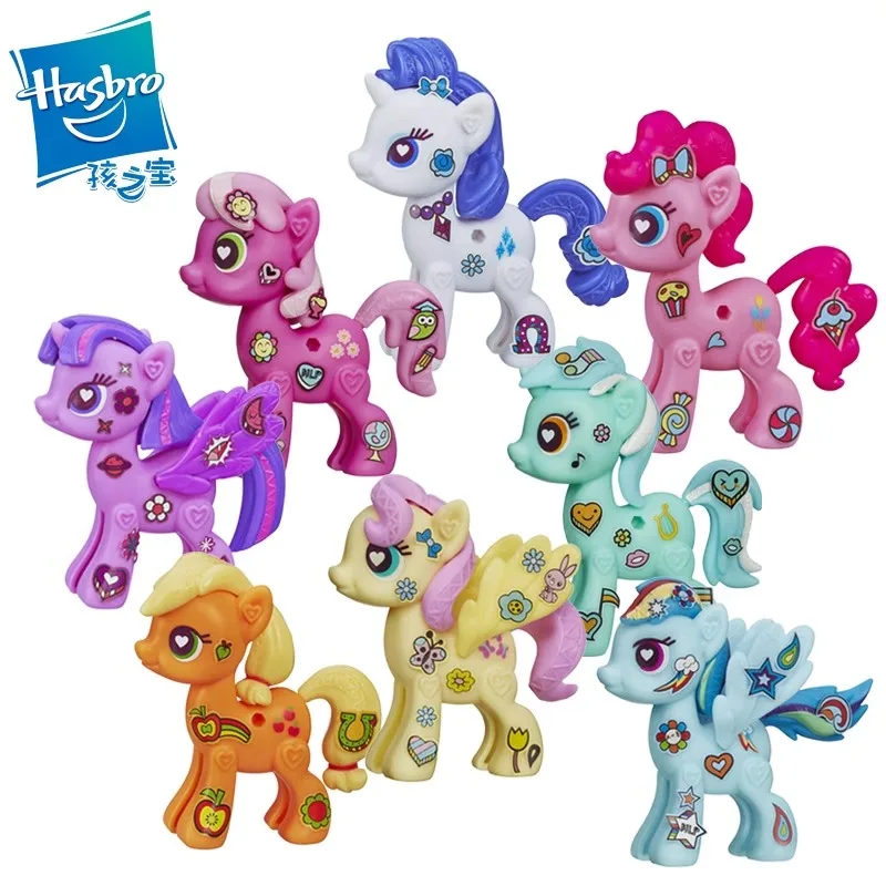 Набор радужных фигурок Hasbro My Little Pony фиолетовые удовольствия мягкие байкерские