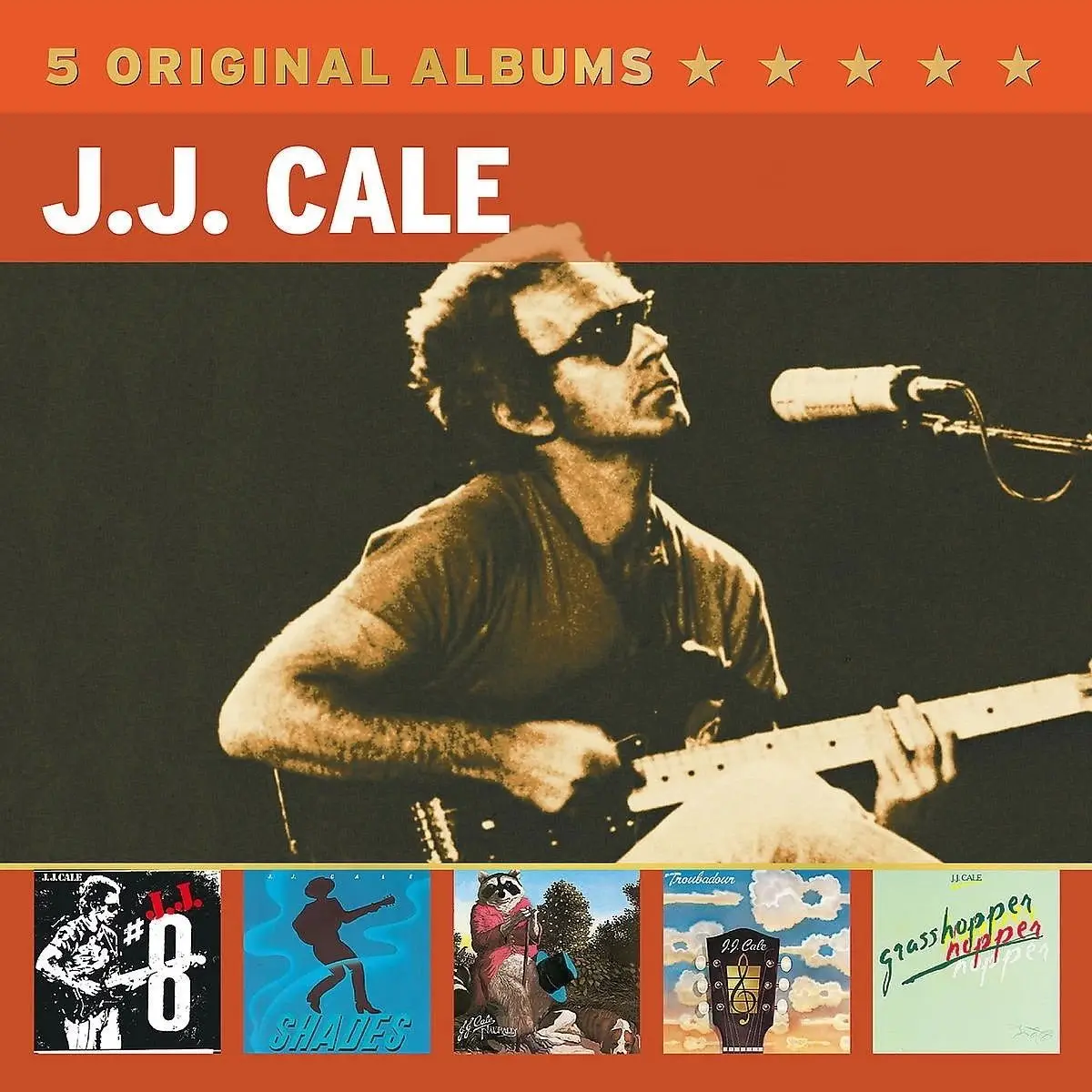 J.J. Cale - Original Albums (5CD) 2013 Музыкальный диск