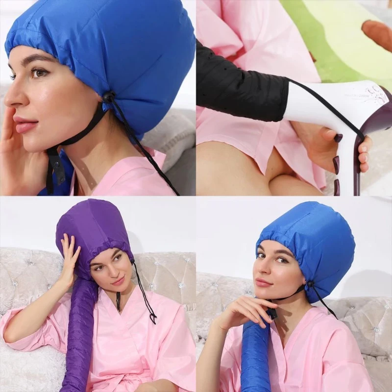 

Electric Hair Dryer Quick Drying Hair Cap Baked Oil Hair Dryer Head Cover Hair Drying Convenient for Women Quick Drying Lazy God