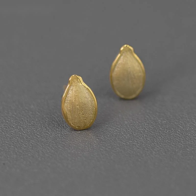 

Женские серьги из серебра 925 пробы, в форме тыквы