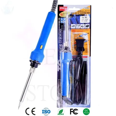 Инструменты для ремонта Japan GOOT TQ-95, Электрический паяльник с быстрой зарядкой 220 ~ 240 В, с регулируемой мощностью 20/200 Вт