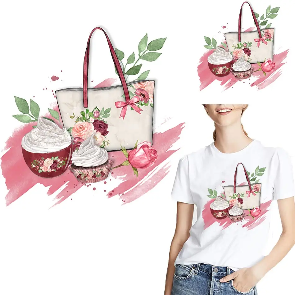 Aпликации для оде нашивка для одежды нашивки на одежду термонаклейки на одежду Вкусное мороженое, термонаклейки на футболку, «сделай сам», м...