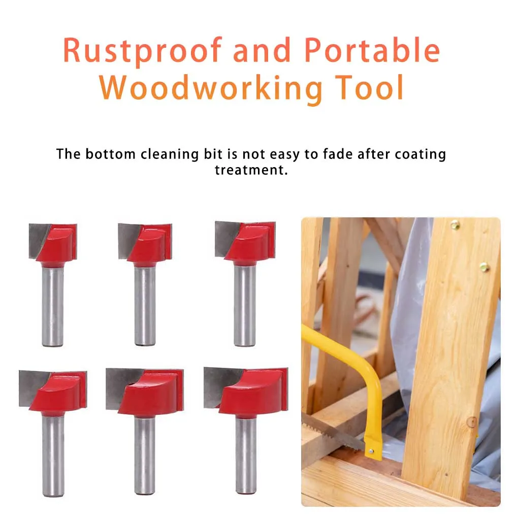 

Bottom Cleaning Bit Portable Woodworking Tool Surface Planing Routers