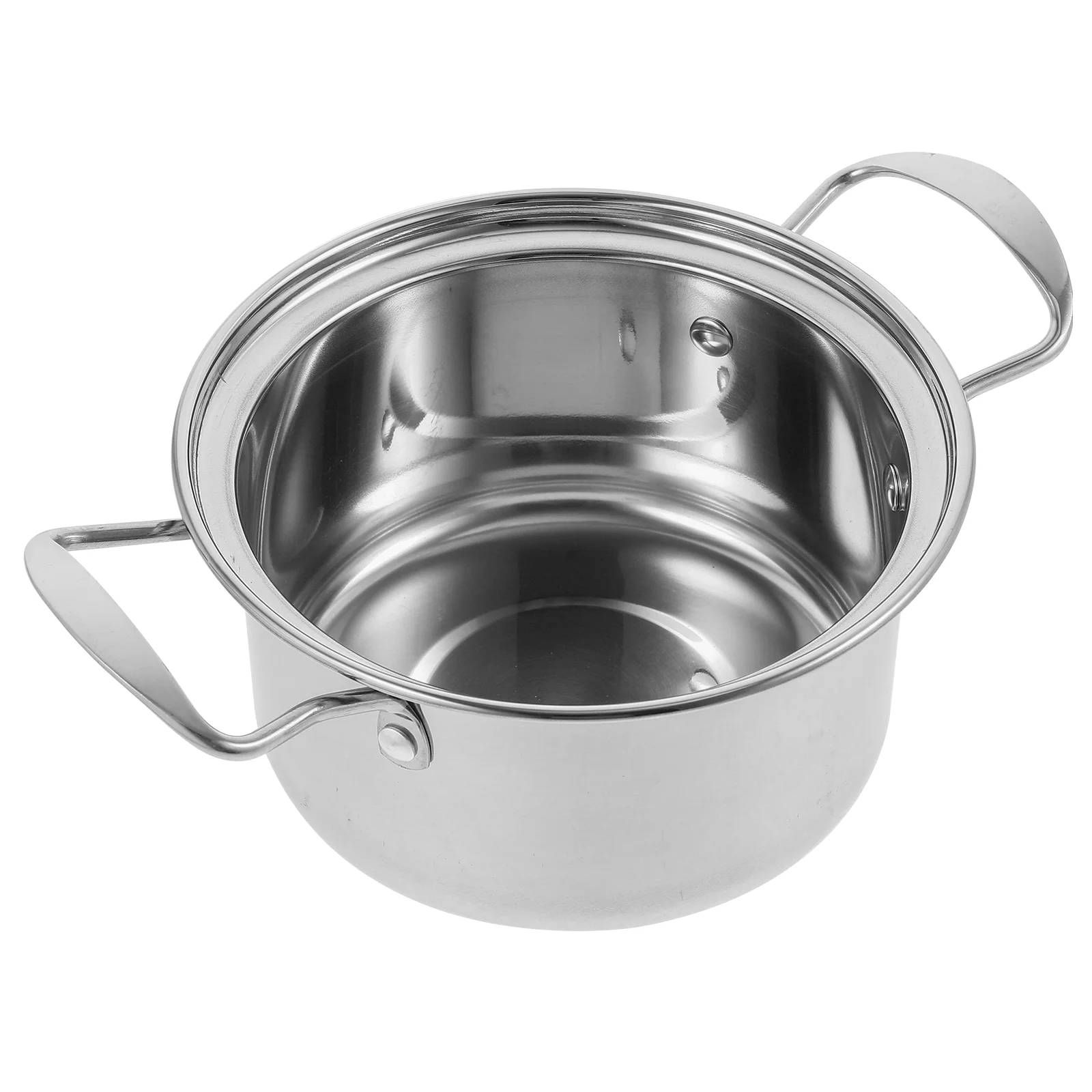 

Ramen Cooker Soup Pot Small Cooking Cookware Reusable Noodle Hotpot 201 Stainless Steel Kitchen Individual
