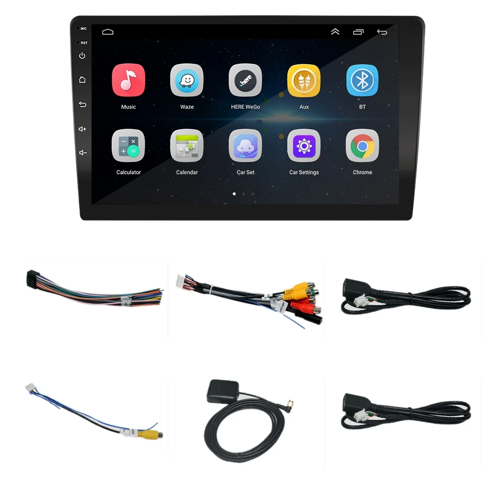 

Автомобильный радиоприемник 10,1 дюймов Android 9,1 1024X60 0 GPS-навигация Bluetooth USB плеер 1 ГБ DDR3 + 16 ГБ NAND флеш-память