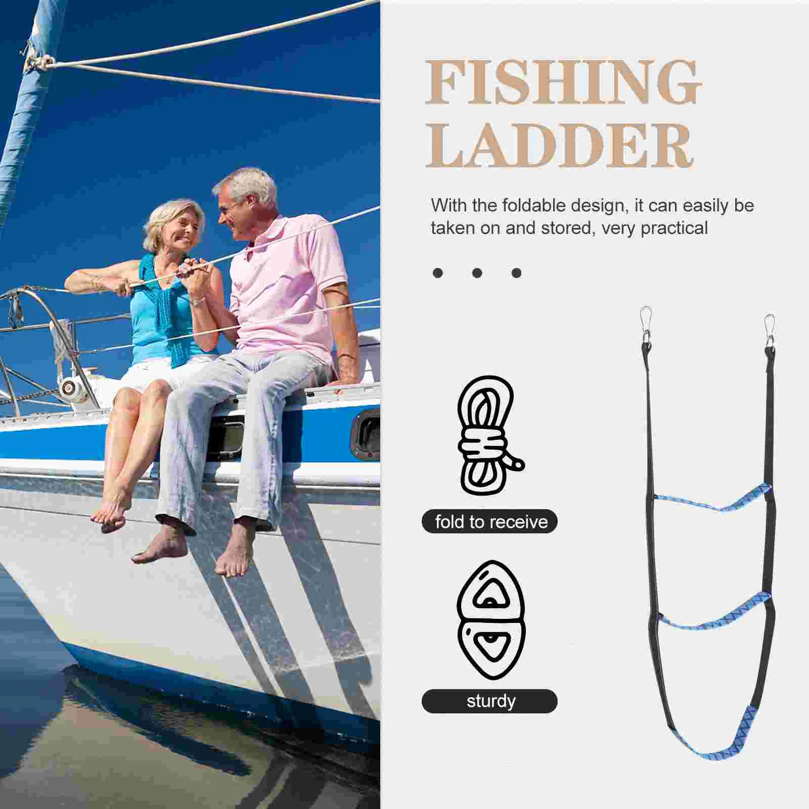 Рыбацкая лодка веревочная лестница детский понтон надувная парусная из