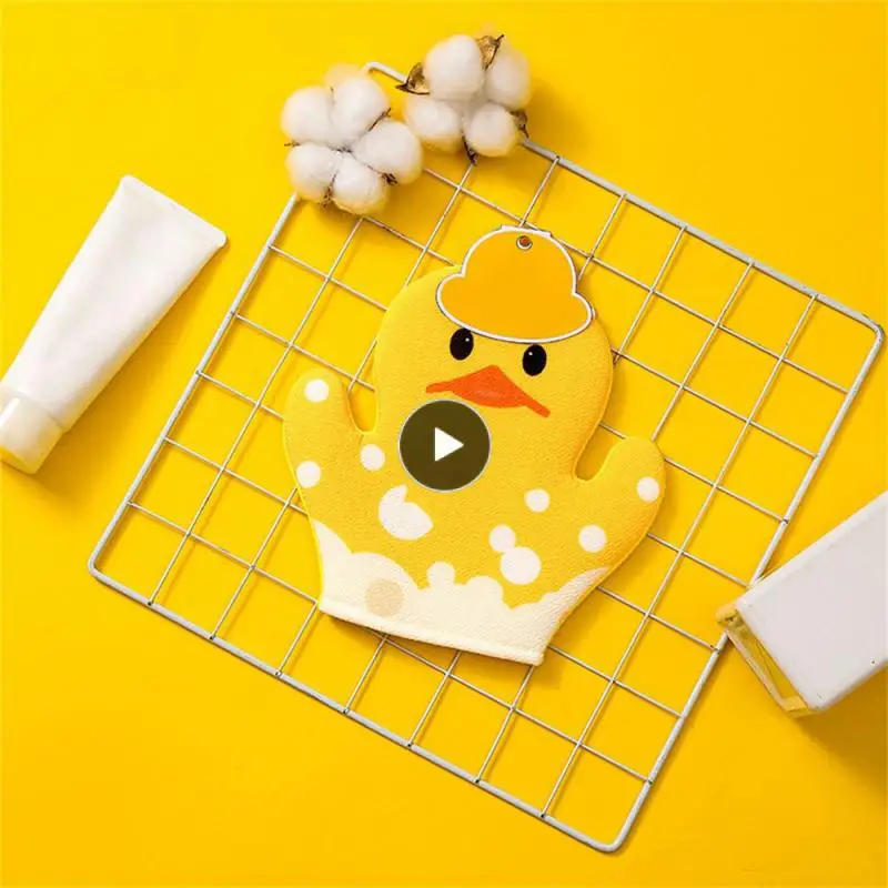 

Little Yellow Duck Baby Bath Towel Convenient Thumb Design Womens Special Bath Towel Rayon Towel Cloth Sponge Bath Towel Durable